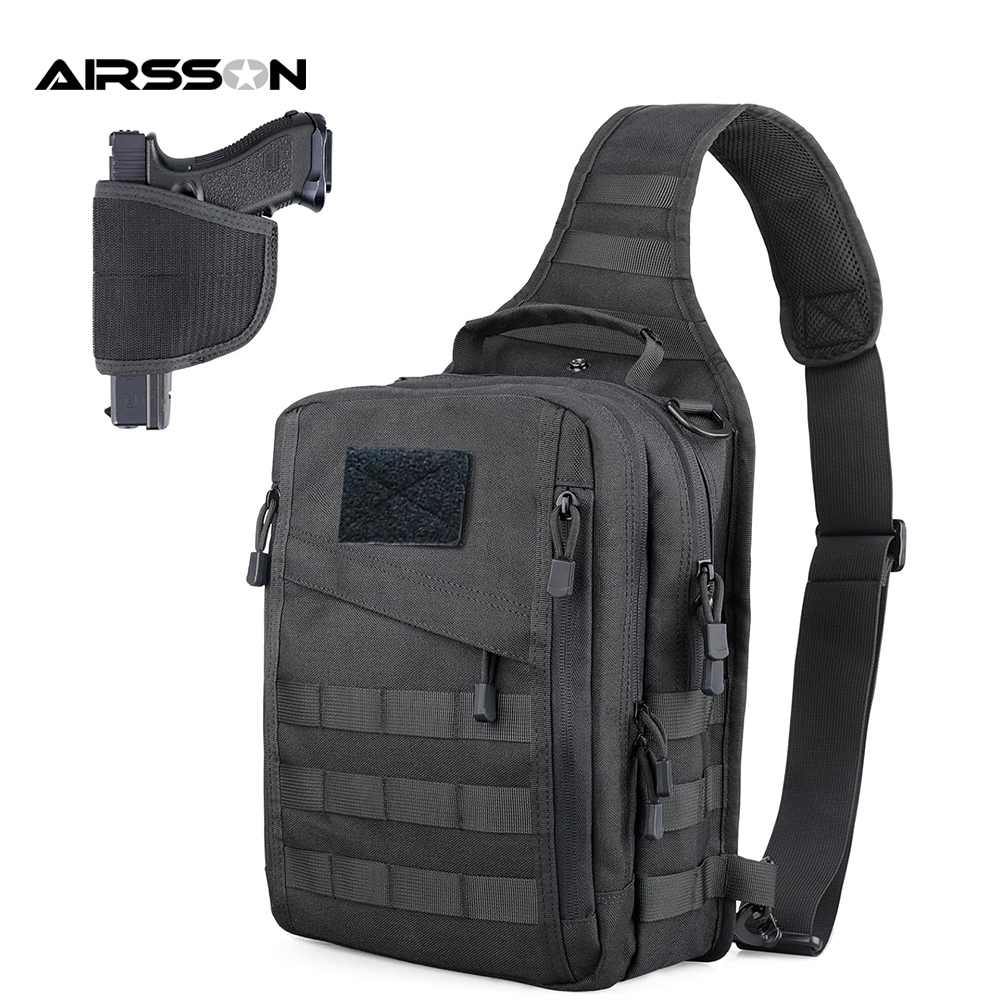 Tas ransel selempang taktis, s - Edc Concealed Carry Sling Bag ulasan dan harga