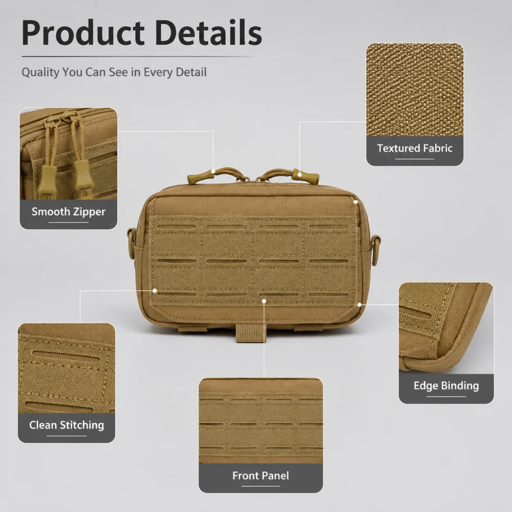 Tas Pinggang Taktis Utilitas M - Edc Carry Fanny Pack ulasan dan harga